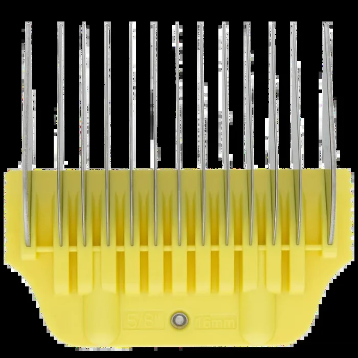 #0 5/8″ Yellow Wide Snap on Comb by PetStore.Direct