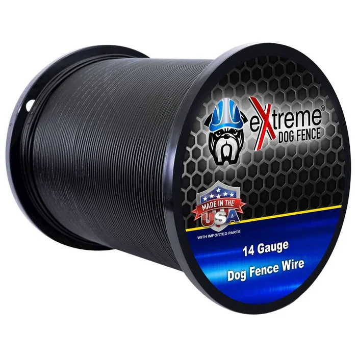 14 Gauge Heavy Duty Universally Compatible Dog Fence Wire For All Models Of In-Ground Electric Dog Fence Systems – 250 Ft