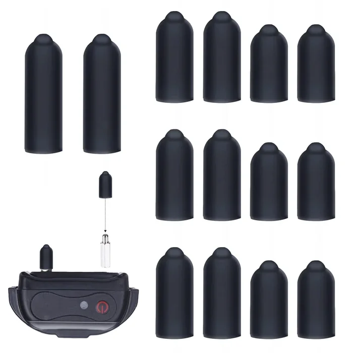 24 Pcs Dog Shock Collar Rubber Tips,Replacement Prongs For Dog Training Collar Silicone Covers For Dog Training Collars Silicone