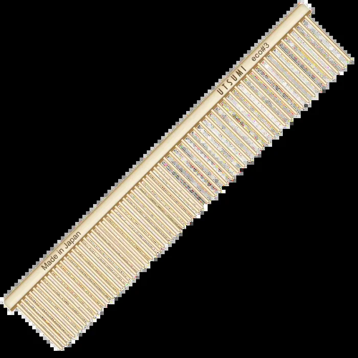 7.5″ ECO #3 Comb Gold by Utsumi