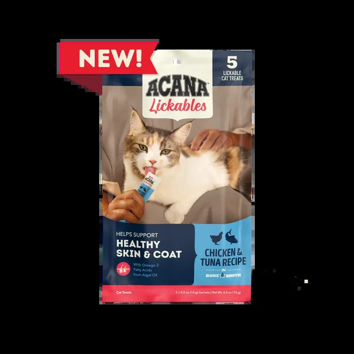 Acana Cat Lickables Chicken & Tuna Cat Treats (2.5oz)