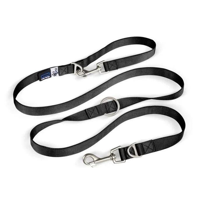 Adjustable Leash Nylon Black L
