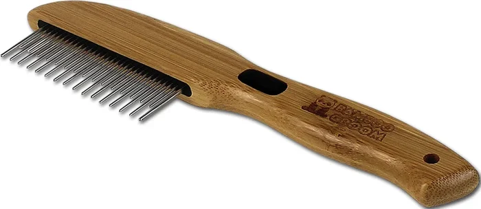 Bamboo Groom Rotating Pin Comb