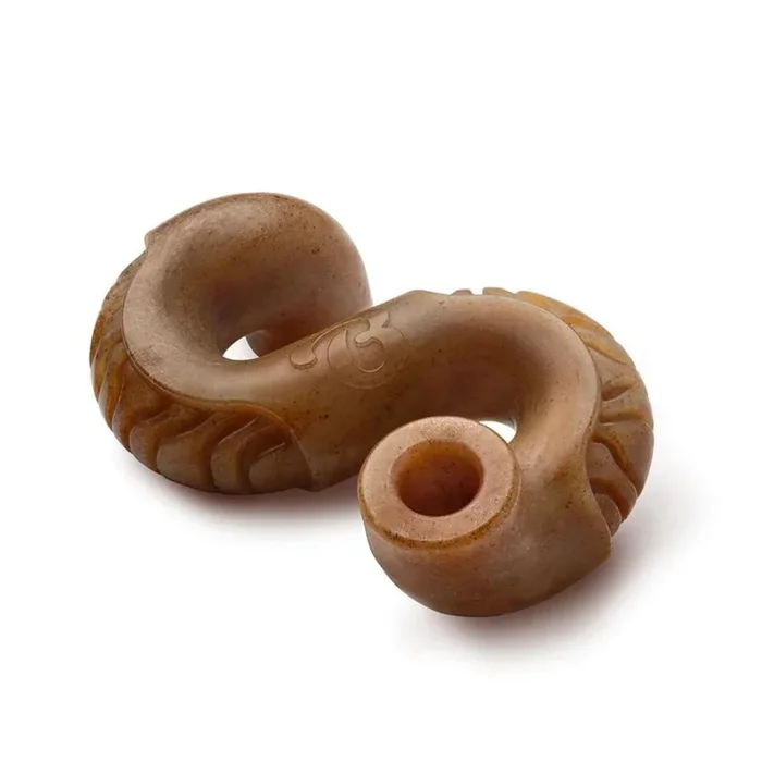 Benebone Beef Tripe Bone Durable Dog Chew Toy Medium 9.0 Oz