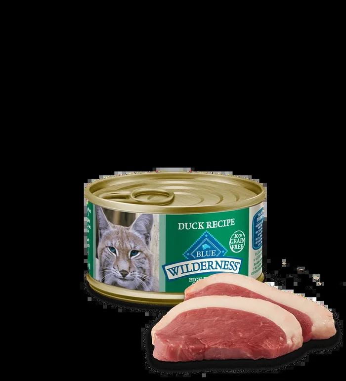 Blue Buffalo Wilderness Adult Duck Entree Wet Cat Can (3oz)