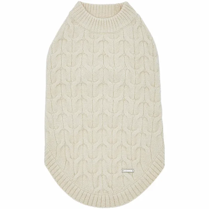 Blueberry Pet Dog Sweater, Classic Fuzzy Knit Pullover Crew-Neck Christmas Sweater, Dog Clothes & Pajamas, Sweater Vest, Small D