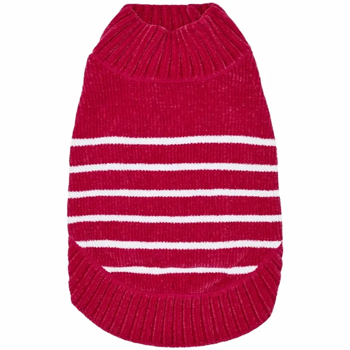 Blueberry Pet Ultra Soft Dog Sweater, Hot Pink, 10”- Warm Dog Coat for Winter, Coz Dog Sweaters, Small Dog Coat, Soft Dog Fleec