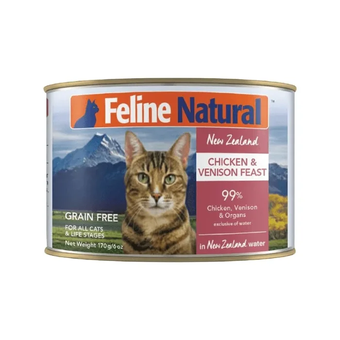 Canned Cat Food – Chicken & Venison Feast