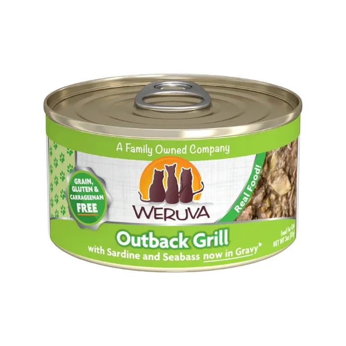 Canned Cat Food – CLASSIC – Outback Grill – Sardine & Seabass in Gravy