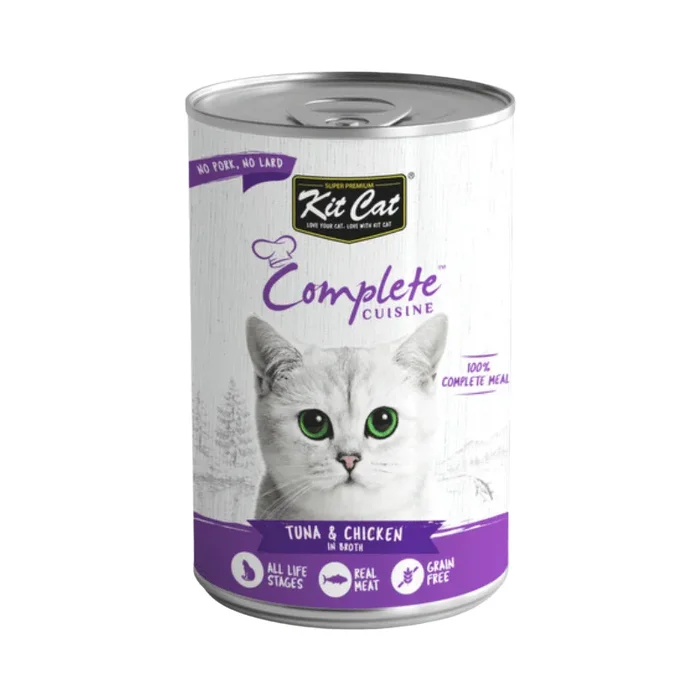 Canned Cat Food – Complete CUISINE – Tuna & Chicken In Broth – 150 g