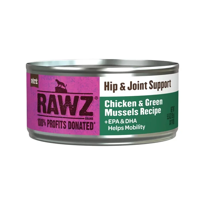Canned Cat Food – Hip & Joint Support – Chicken & Green Mussels Pâté