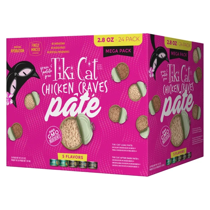 Canned Cat Food – MEGA PACKS – Chicken Craves Paté