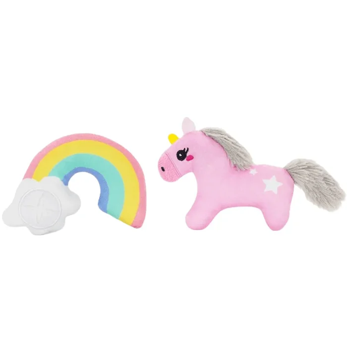 Catnip Cat Toy – Crazy Catcher – Unicorn & Rainbow