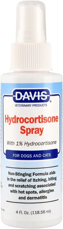 Davis Hydrocortisone Spray, 4 oz