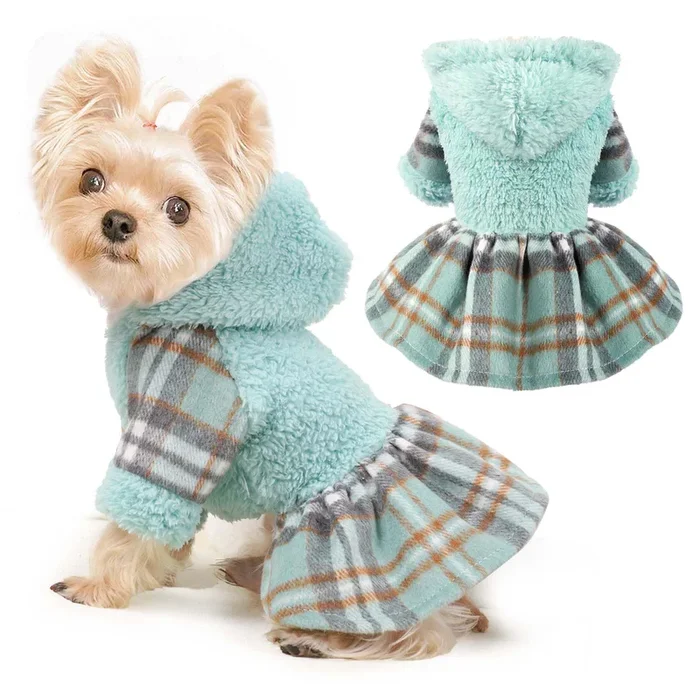 Dog Hoodie Sweater Dog Winter Clothes For Small Dogs Boy Girl Pet Hoodies For Dogs Cold Weather Coats Fall Puppy Sweatshirt Chih