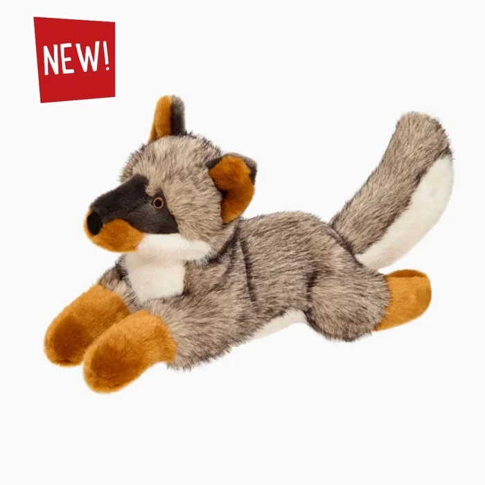 Fluff & Tuff Sterling Fox Dog Toy – 15″