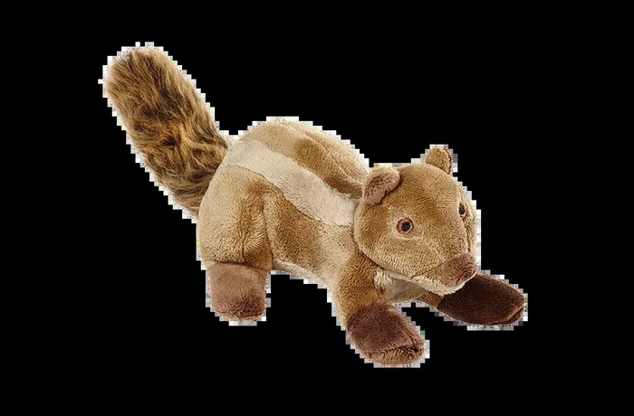 Fluff and Tuff Dog Toy -Peanut Chipmunk
