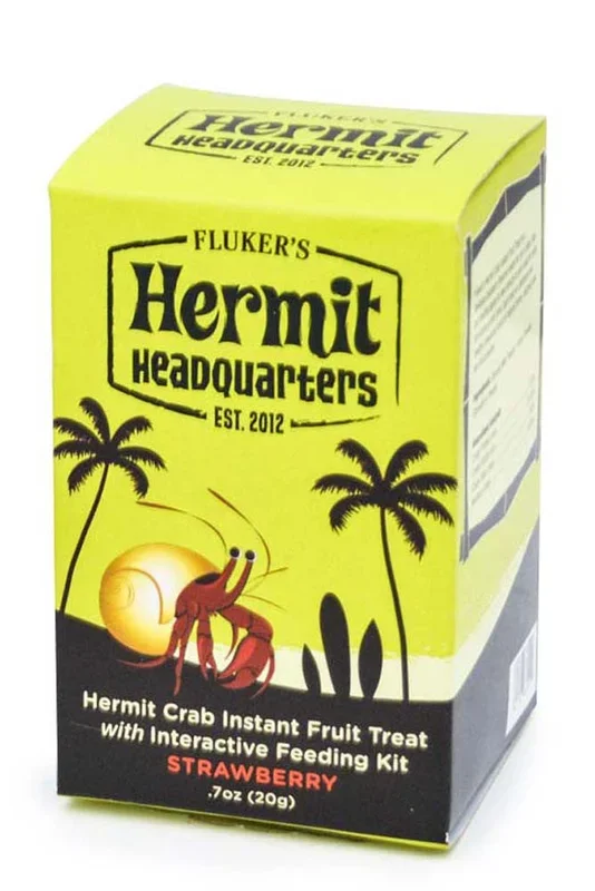 Fluker’s Hermit Crab Instant Strawberry Fruit Treat 0.7 oz