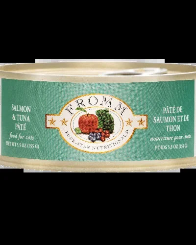 Fromm Four Star Grain Free Salmon and Tuna Pate – 5 oz.