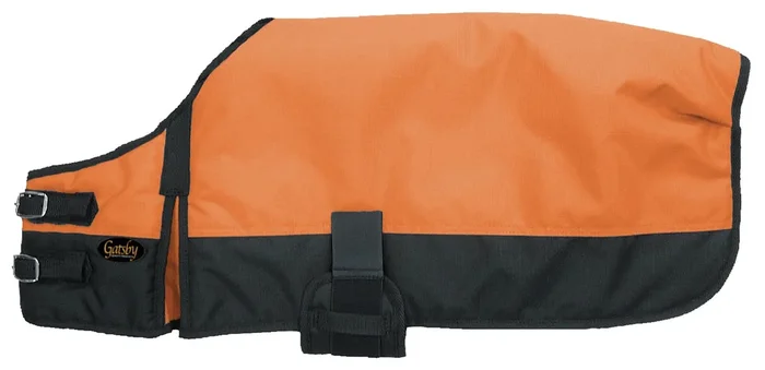 Gatsby 600D Ripstop Waterproof Dog Coat S Orange
