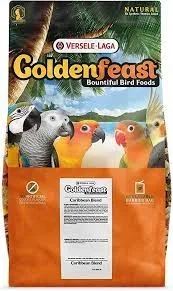 Goldenfeast Caribbean Blend Bird Food Parrot & Macaw 17.5 lb