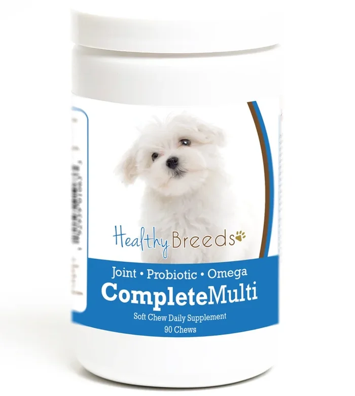 Healthy Breeds Maltese All in One Multivitamin Soft Chew 90 Count