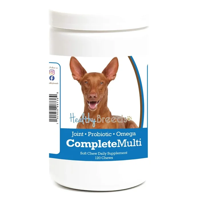 Healthy Breeds Pharaoh Hound All in One Multivitamin Soft Chew 120 Count