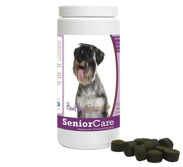 Healthy Breeds Standard Schnauzer Senior Dog Care Soft Chews 100 Count