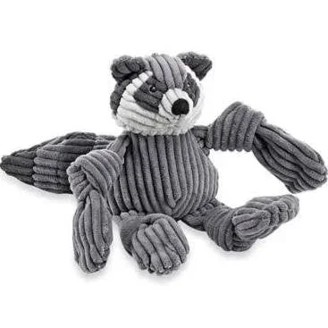 Hugglehounds Knottie Raccoon Dog Toy-small-{L+x}