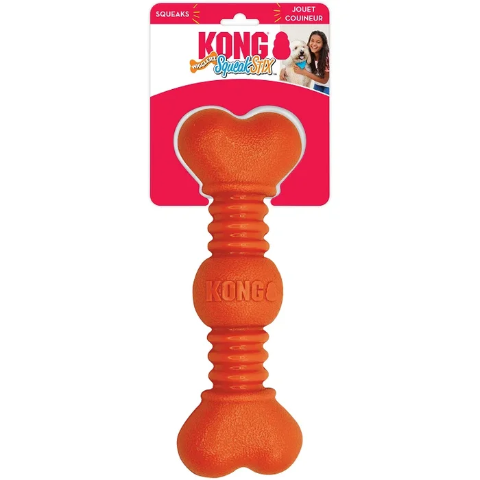 KONG SqueakStix Wigglerz – Large