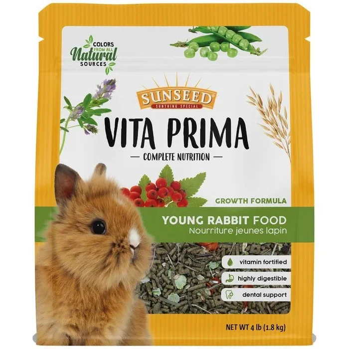 *Little Damaged* Vita Prima Young Rabbit Food – 4 lb (Please Use By 2026-10-16) *Pickup Only*