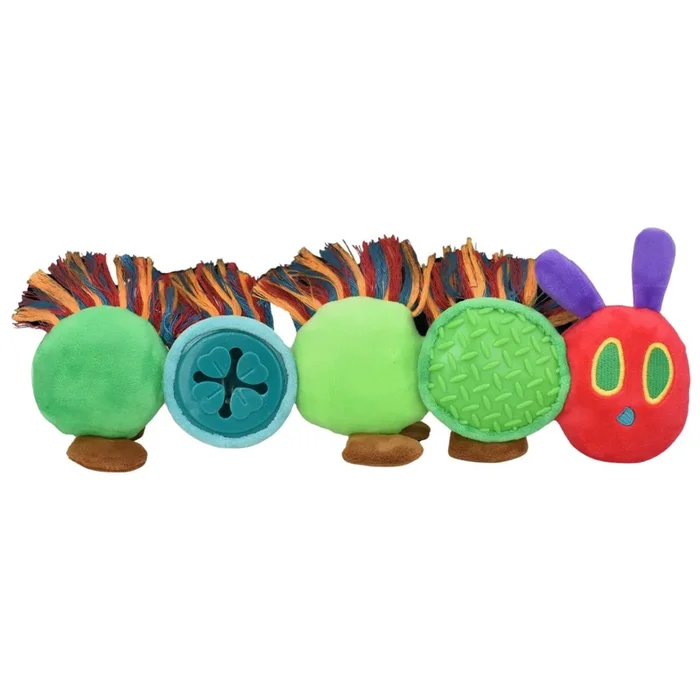 Multipet Eric Carle Very Hungry Caterpillar Treat Dog Toy