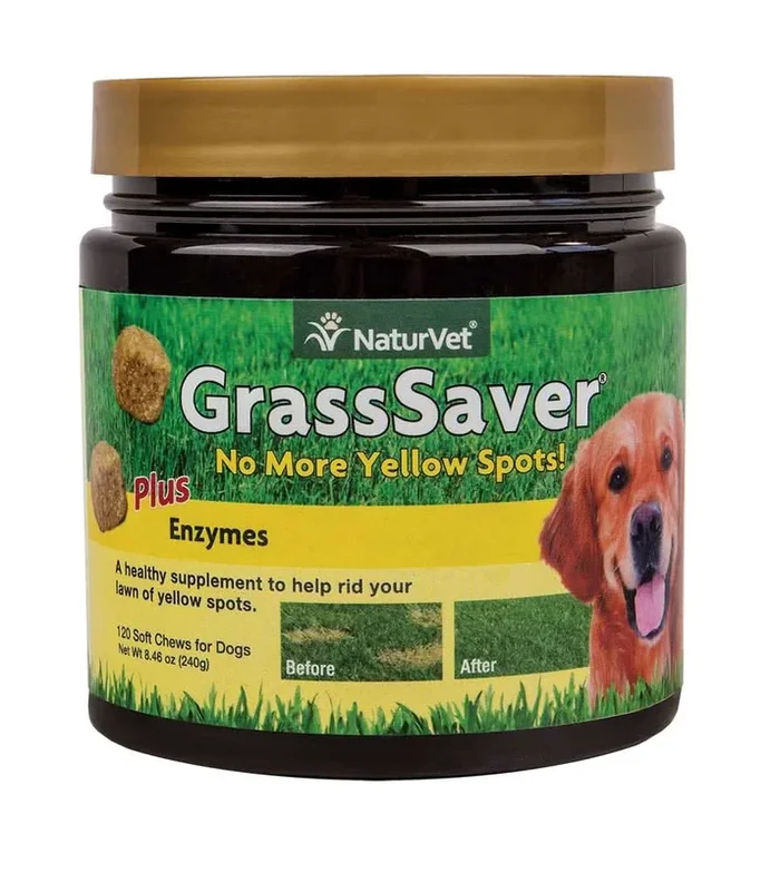 NaturVet GrassSaver Soft Chews 8.46 oz 120 Count
