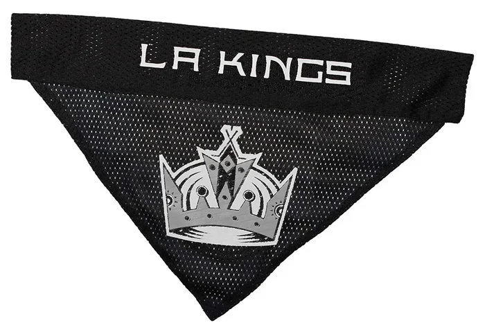 NHL Los Angeles Kings Bandana for Dogs & Cats, Small/Medium. – Cute & Stylish Bandana! The Perfect Hockey Fan Scarf Bandana, Gre