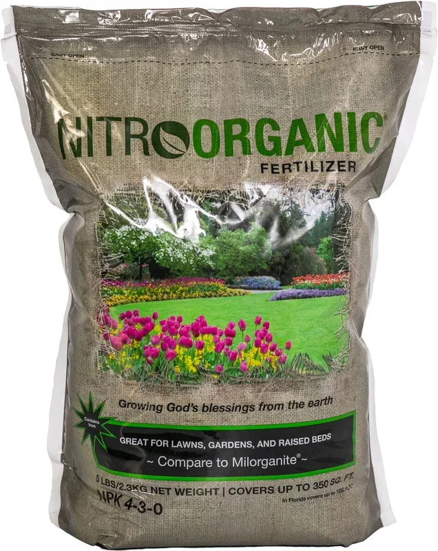 Nitroorganic Fertilizer Npk 4-3-0 5Lb