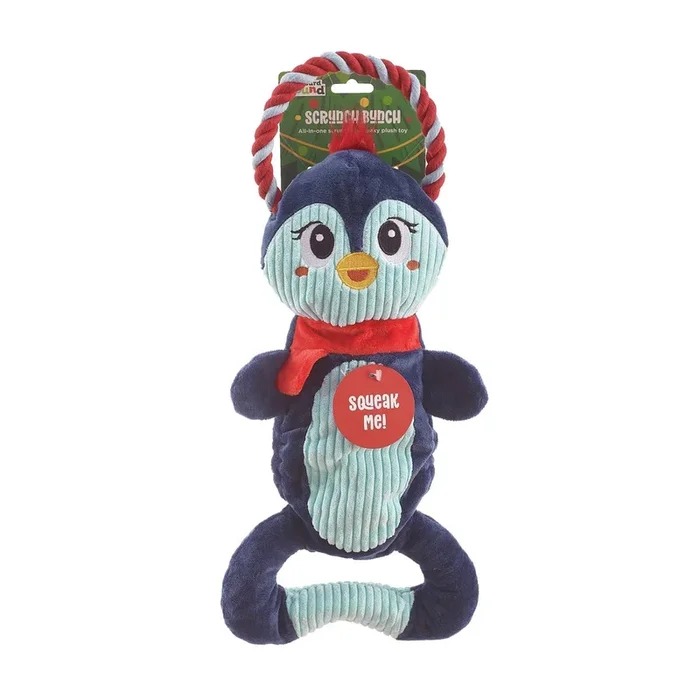 Outward Hound Penguin Scrunch Bunch Rope Dog Toy