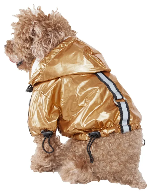 Pet Life Reflecta-Sport Adjustable Reflective Weather-Proof Pet Rainbreaker Jacket