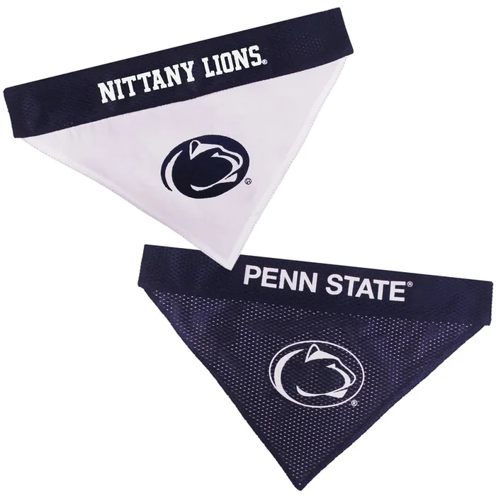 Pets First Collegiate Pet Accessories, Reversible Bandana, Penn State Nittany Lions Size Xx-Large