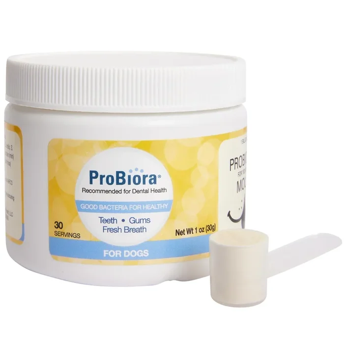 Probiora for Dogs | Dog Probiotic Supplement for Oral Care | Pet Probiotics to Reduce Bad Breath | Dog Nutritional Supplement fo