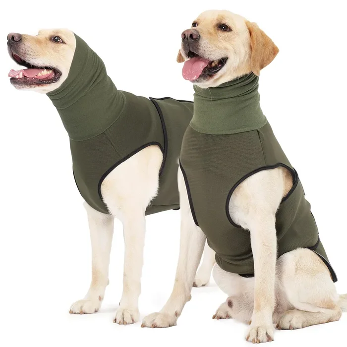 Rozkitch Dog Anxiety Vest Hoodie With Head Cover, Jacket For Noise Block & Ear Protection, Calming Coat For Travel & Vet Visits
