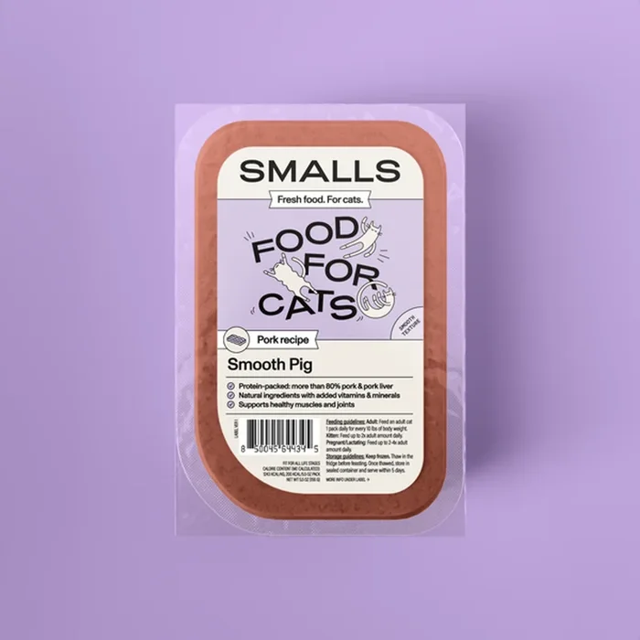 Smalls – Gently Cooked Smooth Pig Cat Food