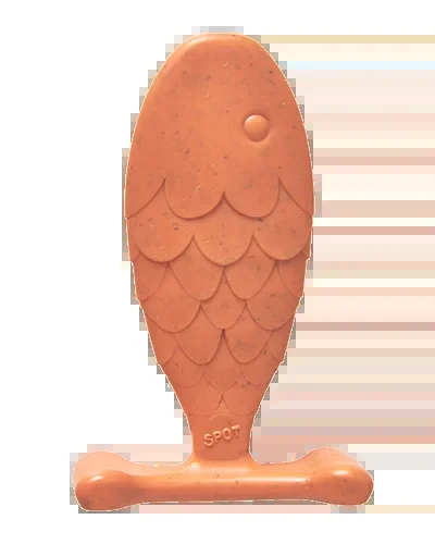 Spot Bambone Fish Salmon Flavor – 5.5″ Dog Toy