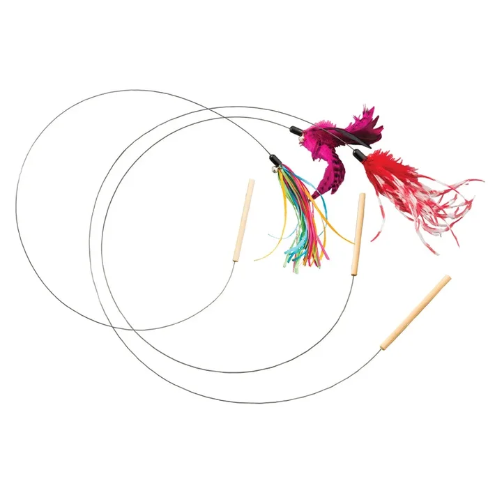 Spot Teaser Wand Cat Toy, 44″ Wand