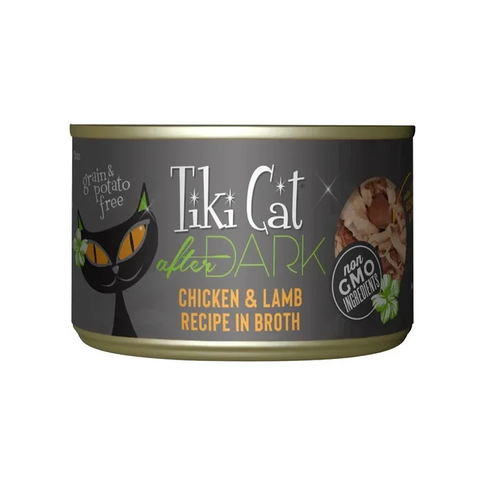 Tiki Cat – After Dark Chicken & Lamb Recipe in Broth Wet Cat Food