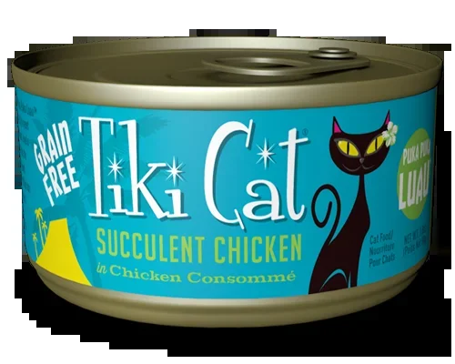 Tiki Cat Puka Puka Luau Succulent Chicken Formula – 2.8 oz.