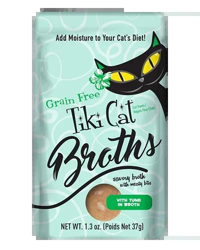 Tiki Tuna Broth – 1.3 oz Wet Cat Food