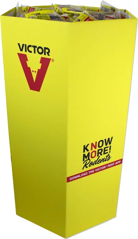 Victor Medal Pedal Mouse Trap Dump Bin Ds