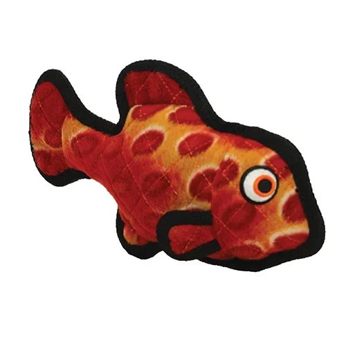VIP Tuffy Ocean Fish Red Dog Toy
