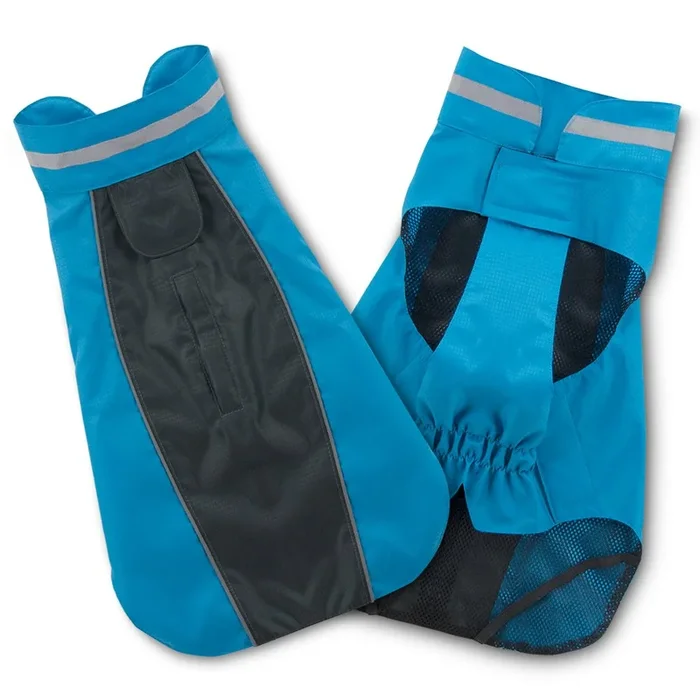 Voyager Dog Windbreaker by Best Pet Supplies – Turquoise, Small