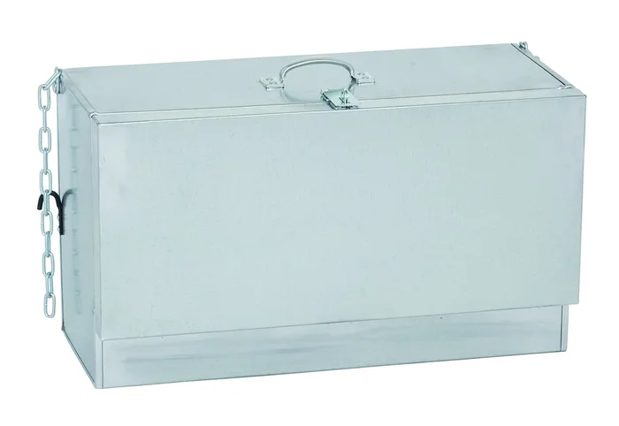 Weaver Leather Livestock Mini Deep Hanging Showbox, Galvanized Steel